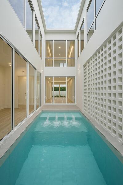 For Sale - บ้านพูลวิลล่าสร้างใหม่ สไตล์โมเดิร์น สุเทพ อ.เมือง, Chiang Mai