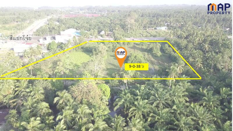 ขาย - ขายด่วน ที่ดินติดถนนทางหลวงใกล้สี่แยกโจ่ย, ประจวบคีรีขันธ์