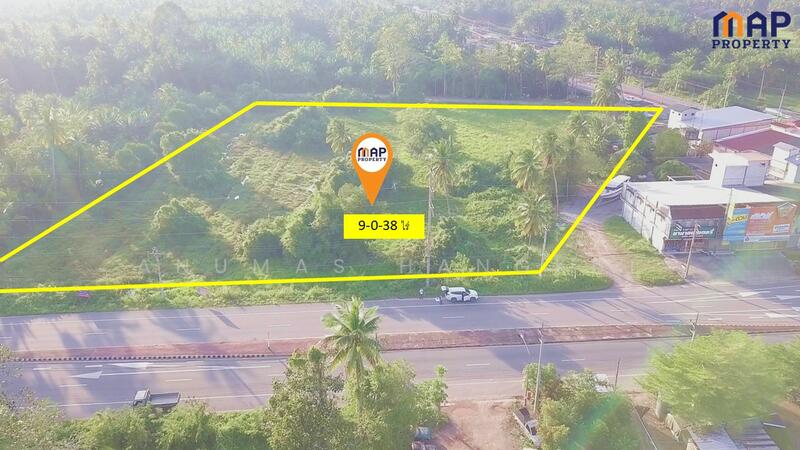 ขาย - ขายด่วน ที่ดินติดถนนทางหลวงใกล้สี่แยกโจ่ย, ประจวบคีรีขันธ์