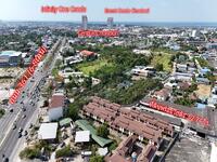 ขาย - ขายที่ดินผังแดงพร้อมโกดัง ชลบุรี 3 ไร่ 2 งาน 74 ตร.ว. ติดโกลบอลเฮ้าส์ ใกล้ถนน 361 เพียง 130 ม., ชลบุรี