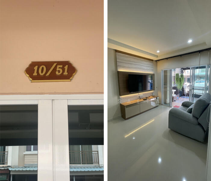 ให้เช่า - บ้านพิศาล ท่าข้าม โครงการ 19 ทาวน์โฮม 3 ห้องนอน 2 ห้องน้ำ ตกแต่งครบ ใกล้เซ็นทรัลพระร, กรุงเทพ