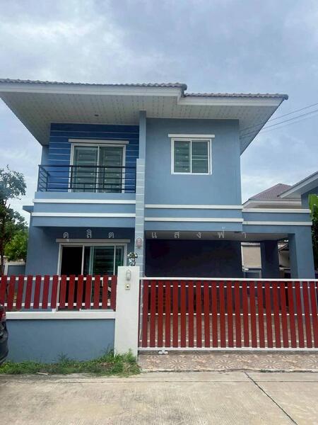 ให้เช่า - ให้เช่าบ้านเดี่ยวหลังริม ม.มณีรินทร์วิลเลจ หนองมน ชลบุรี, ชลบุรี