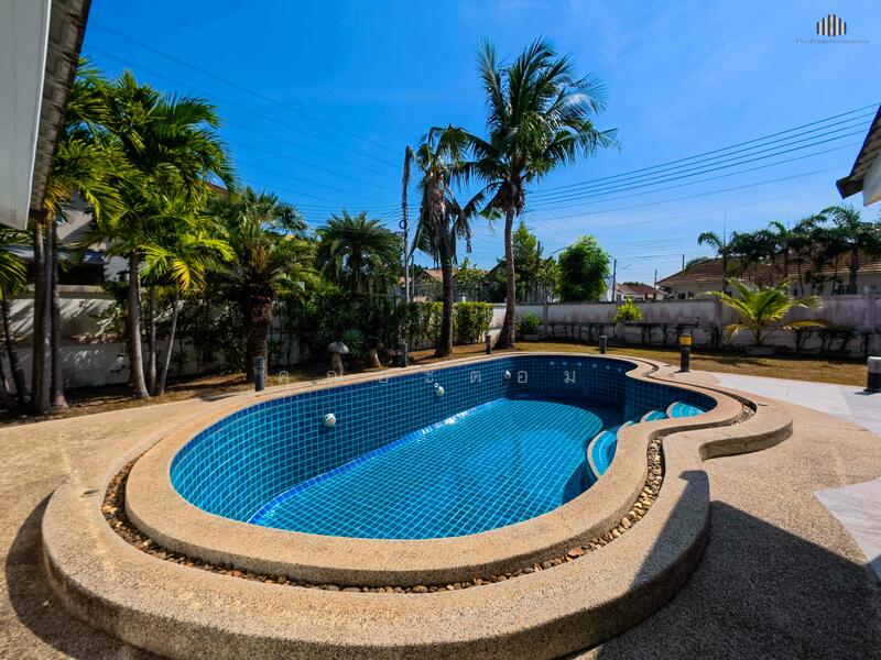 ขาย - ขายบ้านเดี่ยวหลังมุมพื้นที่ใหญ่ 385 ตร.ม. พร้อมสระน้ำ หมู่บ้านคูณสุข 2 ติดถนนสุขุมวิท อยู่เองก็ได้, ชลบุรี