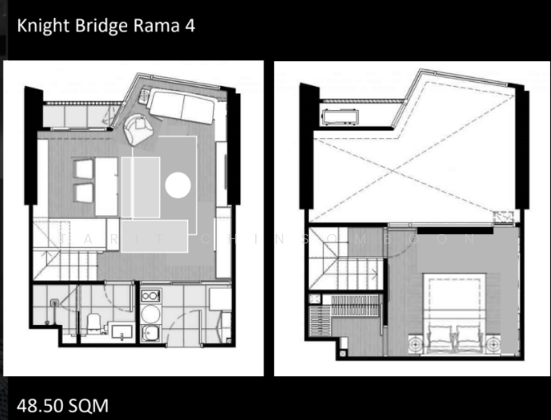 KnightsBridge Space Sukhumvit-Rama 4, กรุงเทพ, Rama 4 Road, พระโขนง, คลองเตย, กรุงเทพ, 49 ตร.ม., คอนโด ขาย, โดย Tarit Chinsomboon, 500061999 - DDproperty.com