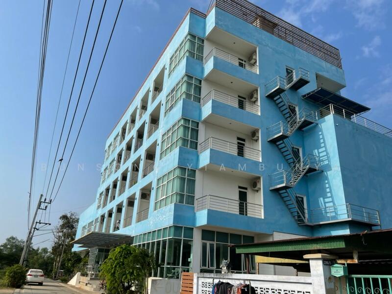 ขาย - ขายกิจการโรงแรม ห้องพักอาศัยรวม พัฒนาเป็นดูแลผู้สูงอายุ วิวริมน้ำ 5 ชั้น ดาดฟ้าและลานจอดรถใต้อาคาร, สุราษฎร์ธานี