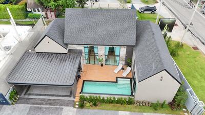 ขาย - วิลล่าหรูพร้อมสระว่ายน้ำส่วนตัว ใกล้ทะเลสาบมับประชาน พัทยา, ชลบุรี