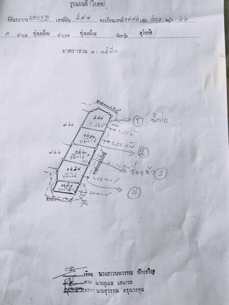 ขาย - ขายที่ดิน 3 แปลง 128 ตรว. ใกล้วัดหลวงพ่อศิลา ต.ทุ่งเสลี่ยม อ.ทุ่งเสลี่ยม จ.สุโขทัย, สุโขทัย