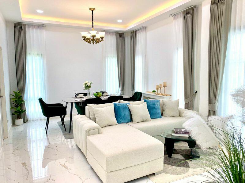 For Sale - ขายบ้านเดี่ยวสร้างใหม่ ม.แสนปิติ แหลมฉบัง, Chon Buri (Pattaya)