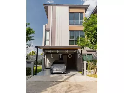 ขาย - ขายหรือให้เช่า บ้านแฝด 3 ชั้น โครงการ Baan Klang Muang The Edition ประเวศ bre26292, กรุงเทพ