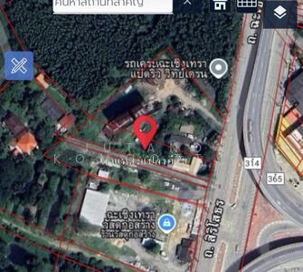 ขาย - ขายที่ดิน 4 ไร่ 45 ตร.วา ติดถนนใหญ่ ทำเลทอง ใกล้โรบินสัน ตำบลโสธร, ฉะเชิงเทรา