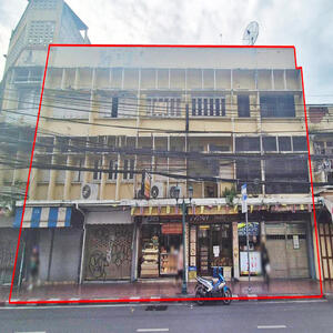 ขาย - ตึก4ชั้น 5คูหา พร้อมบ้านโบราณ1หลัง ขนาด208ตรว. ถนนดินสอ, กรุงเทพ