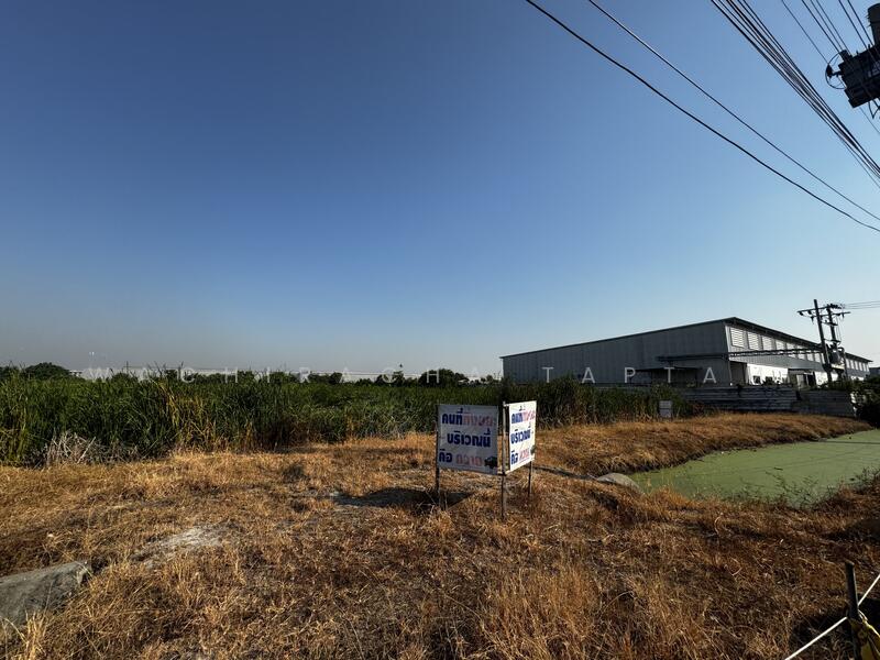 ขาย - ที่ดินอำเภอบางพลี ใกล้คลองส่งน้ำ พื้นที่สีม่วง, สมุทรปราการ
