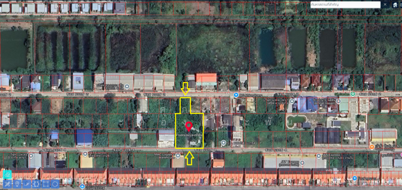 ให้เช่า - ให้เช่าที่ดินเปล่า ทำเลสวยเข้าได้ 2 ซอย ซอยบงกช 4 กับ ซอยบงกช 2, ปทุมธานี