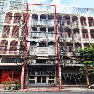 ขาย - อาคารพาณิชย์4.5ชั้น 14ตรว. ติดถนนนเรศ บางรัก, กรุงเทพ