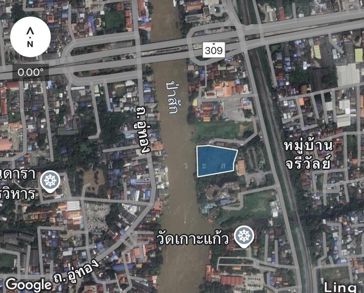 ขาย - ที่ดิน ติดแม่น้ำ ในเมืองอยุธยา, พระนครศรีอยุธยา