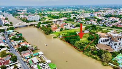 ขาย - ที่ดิน ติดแม่น้ำ ในเมืองอยุธยา, พระนครศรีอยุธยา