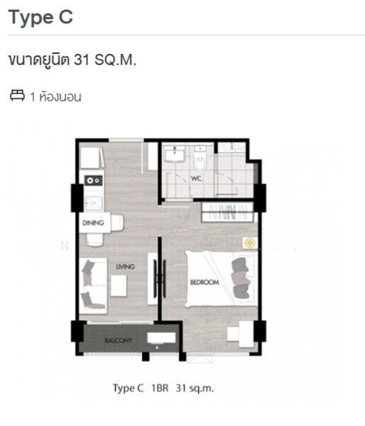 ขาย - The Niche Mono Sukhumvit 50 : นิช โมโน สุขุมวิท 50, กรุงเทพ