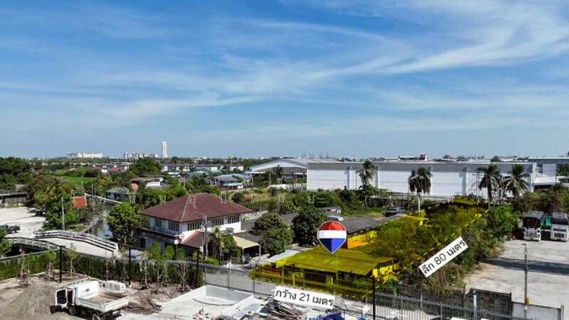 ขาย - ที่ดินเปล่า ถ.บางนาตราด กม. 24 ต.บางเสาธง อ.บางเสาธง จ.สมุทรปราการ 10570, สมุทรปราการ