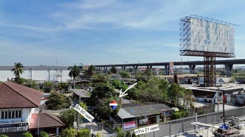 ขาย - ที่ดินเปล่า ถ.บางนาตราด กม. 24 ต.บางเสาธง อ.บางเสาธง จ.สมุทรปราการ 10570, สมุทรปราการ