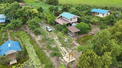 ขาย - ขายบ้านสวนบรรยากาศธรรมชาติ ใกล้แยกองครักษ์ มศว.นครนายก, นครนายก