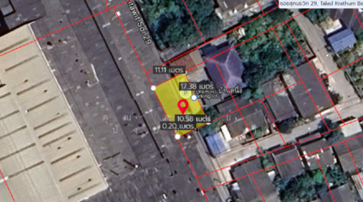 ขาย - ที่ดิน 47 ตร.วา ซอยสุคนธวิท 29 กระทุ่มแบน, สมุทรสาคร