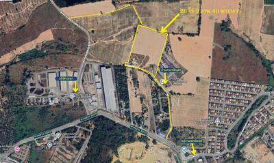 ขาย - ขายที่ดินบ่อวิน ขนาดที่ดิน 26 ไร่ 3 งาน 40 ตร.ว., ชลบุรี