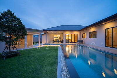 ขาย - ขาย Luxy Pool Villa (ติดทะเลสาบ อ่างเก็บน้ำมาบประชัน) 189 ตร.วา 530 ตร.ม. 5 ห้องนอน 5 ห้องน้ำ, ชลบุรี