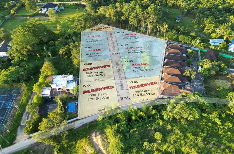 ที่ดินใกล้ชายหาด 5 นาที กระบี่, Krabi, กระบี่, อ่าวนาง, เมืองกระบี่, กระบี่, 612 ตร.ม., ที่ดิน ขาย, โดย Adchara Voeten, 500084529 - DDproperty.com
