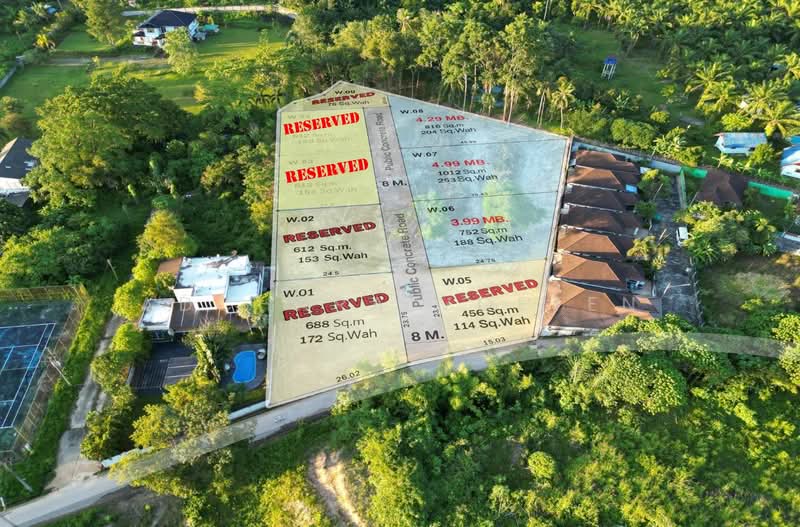 For Sale - Five-Minute Beach Land, Krabi, กระบี่, Krabi