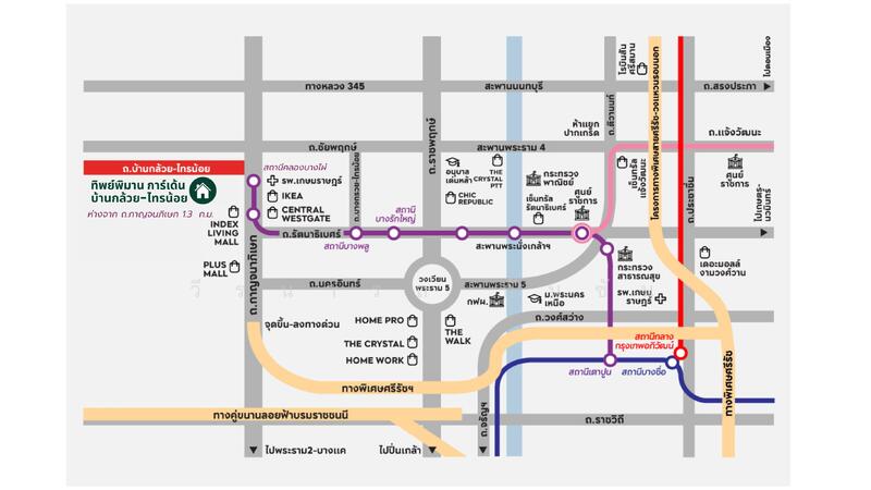 แผนที่ตั้งหมู่บ้าน
