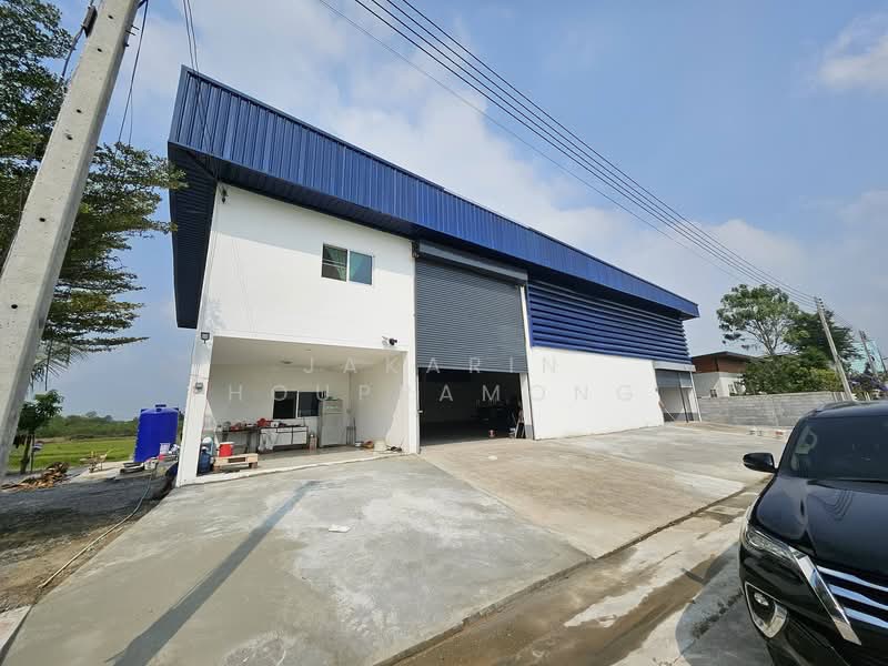 ให้เช่า - ให้เช่าโกดัง ลาดหลุมแก้ว ปทุมธานี พื้นที่ 600 ตรม ใกล้ถนน บางเลน - ปทุม, ปทุมธานี
