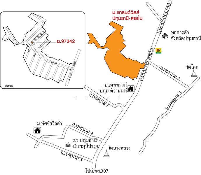 For Sale - แกรนด์วิลล์ ปทุมธานี, Pathum Thani