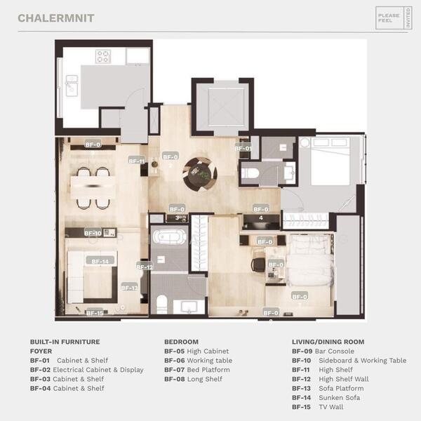 ให้เช่า - Chalermnit Art De Maison : เฉลิมนิจ อาร์ต เดอ เมซง, กรุงเทพ