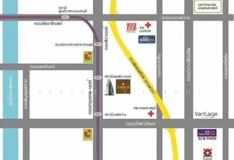 For Rent - Amber By Eastern Star, Nonthaburi