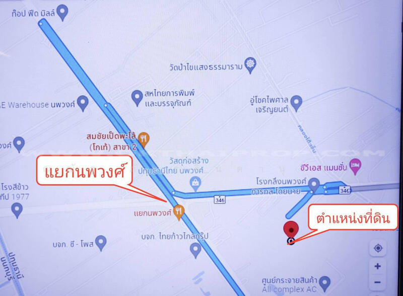 ขาย - ถ.346 ต.หน้าไม้ อ.ลาดหลุมแก้ว จ.ปทุมธานี, ปทุมธานี
