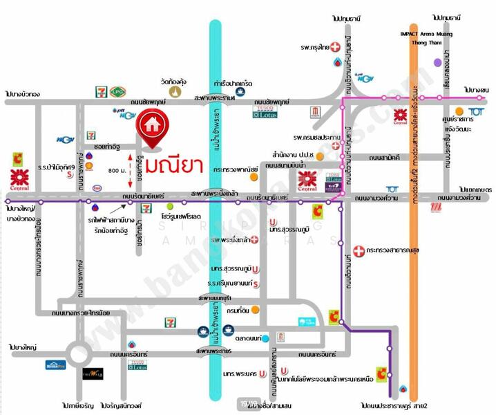 มณียา มาสเตอร์พีซ รัตนาธิเบศร์, นนทบุรี, ไทรม้า, เมืองนนทบุรี, นนทบุรี, 238 ตร.ม., บ้านเดี่ยว ขาย, โดย Siripong Iamcharas, 500097002 - DDproperty.com