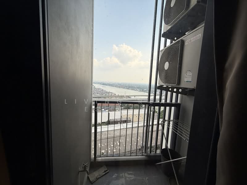 The Politan Rive, Nonthaburi, Soi Nontaburi 15, Bang Kra So, Muang Nonthaburi, Nonthaburi, 1 Bedroom, 31 sqm, Condo For Rent, by Living Real Estates, 500097005 - DDproperty.com