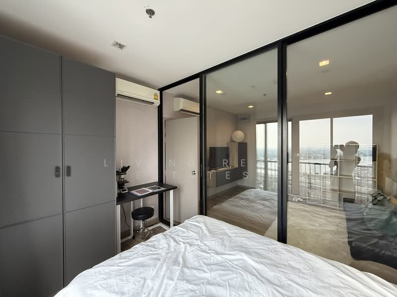 The Politan Rive, Nonthaburi, Soi Nontaburi 15, Bang Kra So, Muang Nonthaburi, Nonthaburi, 1 Bedroom, 31 sqm, Condo For Rent, by Living Real Estates, 500097005 - DDproperty.com