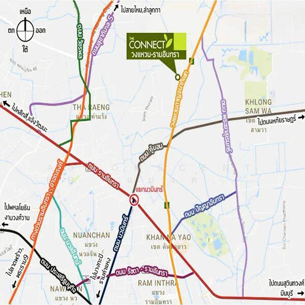 เดอะ คอนเนค 43 วงแหวน-รามอินทรา 2, Bangkok, Tha Rang, Bang Khen, Bangkok, 3 Bedrooms, 100 sqm, Townhouse For Sale, by AJHOMECENTER (แบงค์) 095-586-1514, 500097462 - DDproperty.com