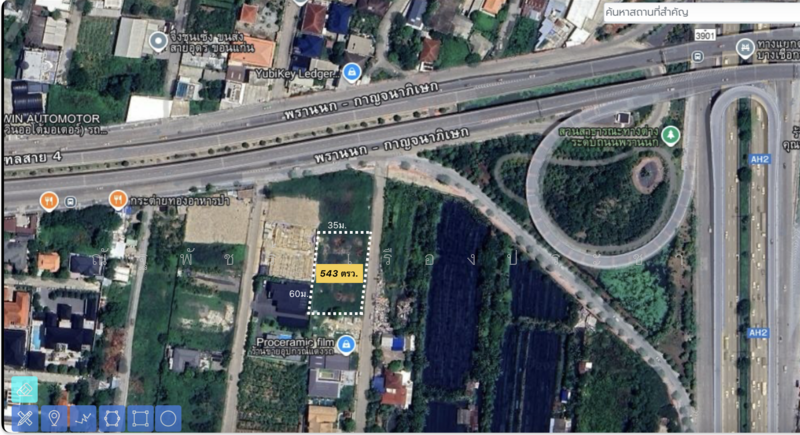 ขาย - ที่ดินเปล่า พรานนก-กาญจนาภิเษก, กรุงเทพ