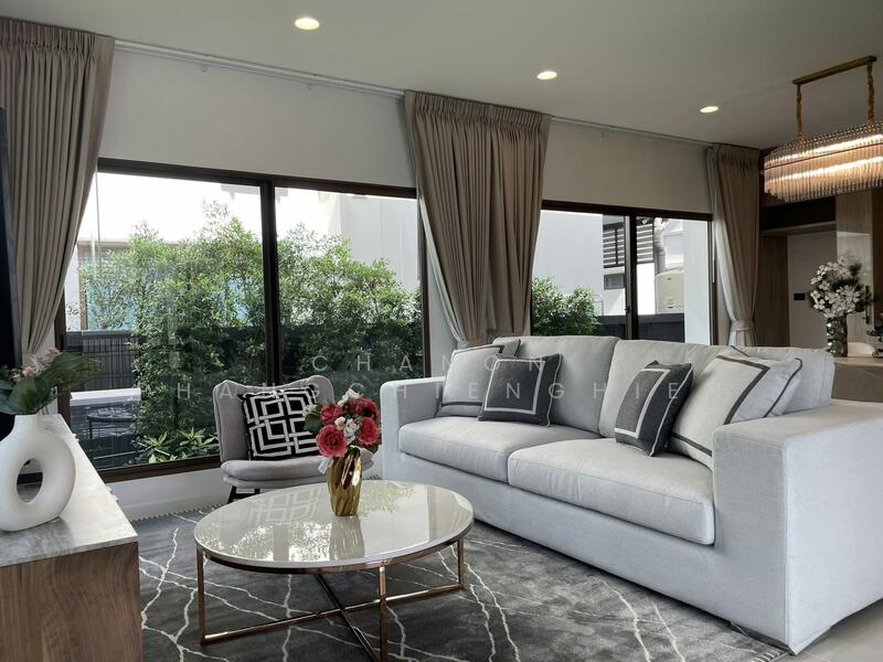 Burasiri Krungthep Kreetha, Bangkok, 95 Soi Pracha Ruam Chai, Hua Mak, Bang Kapi, Bangkok, 4 Bedrooms, 238 sqm, Single Detached House For Rent, by Chanon Phangchienghien, 500099928 - DDproperty.com