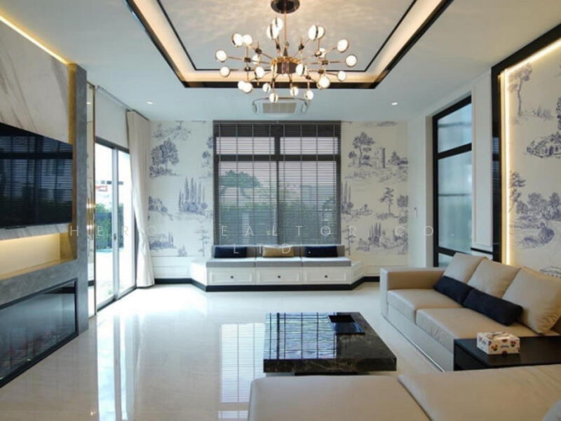 For Sale - For Rent Bangkok Detached House Perfect Masterpiece Rama 9 Lat Krabang bre21978, Bangkok