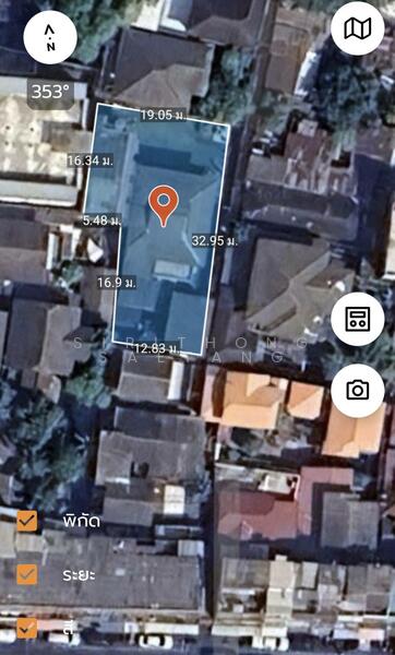 ขาย - ขายที่ดินพร้อมอาคารหอพัก และบ้านเดี่ยว ถนนดินสอ เสาชิงช้า เขตพระนคร อยู่หลังร้านมนต์นมสด, กรุงเทพ