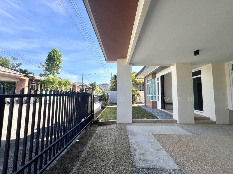 ให้เช่า - ให้เช่า บ้านเดี่ยว ชั้นเดียว ในโครงการ ท่าข้าม ขนาด 114.9 ตารางวา 3 ห้องนอน เช่า 12,000 บาท/เดือน, สงขลา