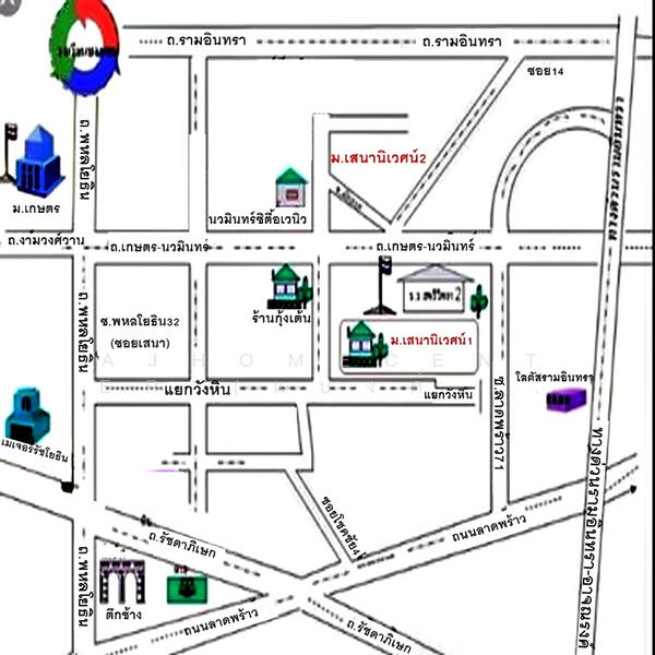 เสนานิเวศน์ 1, Bangkok, Lat Phrao, Lat Phrao, Bangkok, 4 Bedrooms, 250 sqm, Single Detached House For Sale, by AJHOMECENTER (แบงค์) 095-586-1514, 500104387 - DDproperty.com