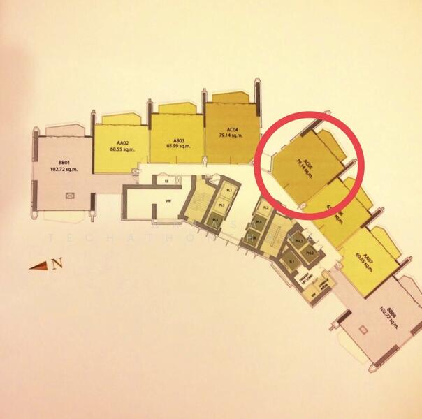 Magnolias Waterfront Residences : แมกโนเลียส์ วอเตอร์ฟรอนท์ เรสซิเดนซ์, กรุงเทพ, 259 ถ. กรุงธนบุรี, คลองต้นไทร, คลองสาน, กรุงเทพ, 79 ตร.ม., คอนโด ขาย, โดย Natasa Techathonthanakhun, 500104420 - DDproperty.com