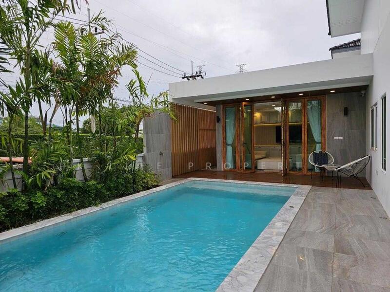 For Rent - 10R0516 Pool villa for rent 4 bedroom 4 bathroom 120,000/month at muang have fully furnished, Phuket