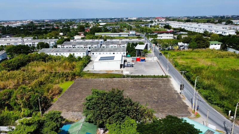 ให้เช่า - ล่อยเช่า ที่ดินเปล่า 1 ไร่ 16 ตร.ว.! ติดถนนทางหลวงชนบท 1009! ห้อมล้อมด้วยหมู่บ้านเยอะ!, นนทบุรี