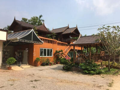 ขาย - ที่ดินพร้อมบ้านทรงไทย และสวนมะพร้าว บางคนที สมุทรสงคราม, สมุทรสงคราม