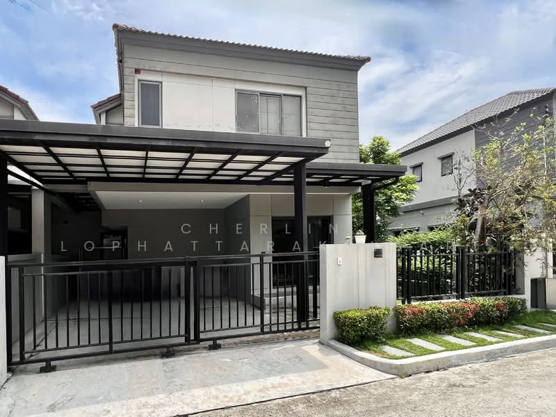 V Compound Ratchaphruek-Pinklao, Nonthaburi, Soi Suan Phak 32, Mahasawat, Bang Kruai, Nonthaburi, 2 Bedrooms, 172 sqm, Semi-Detached House (Twin House) For Sale, by Cherlin  Lophattarakulsart, 500107002 - DDproperty.com